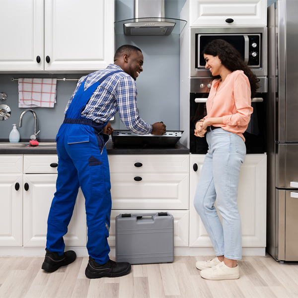 what kind of warranty do you offer on your cooktop repair services in Borderland